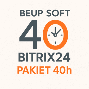 Pakiet 40 godzin pracy nad Twoim bitrix24 CRM