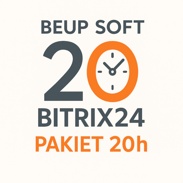 Pakiet 20 godzin pracy nad Twoim bitrix24 CRM
