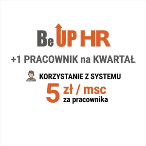 BeUp HR +1 pracownik na kwartał